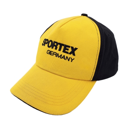 Кепка SPORTEX жовта з чорним ― Офіційний представник Sportex